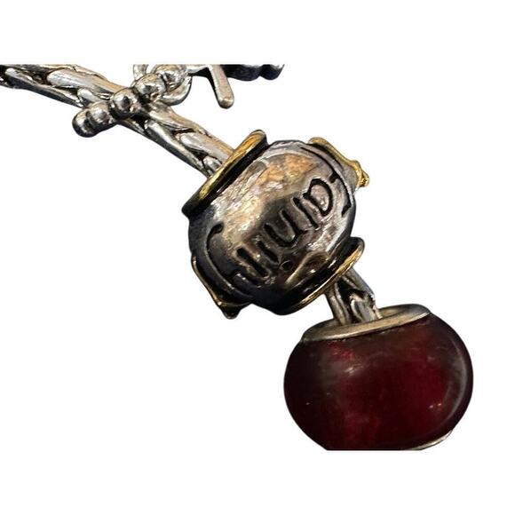 set of charm bracelets  similar to Pandora lots of charms - Picture 12 of 13